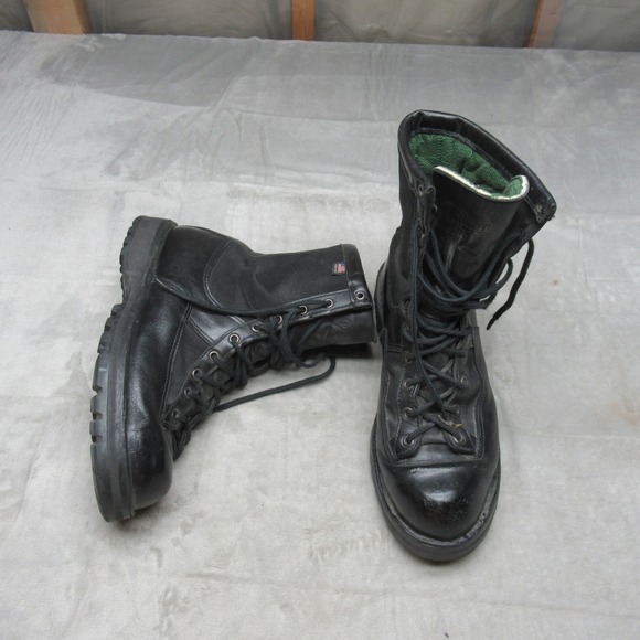 Danner Mens 10.5 EE Boots Black Acadia Insulated 400G GoreTex Waterproof USA VTG